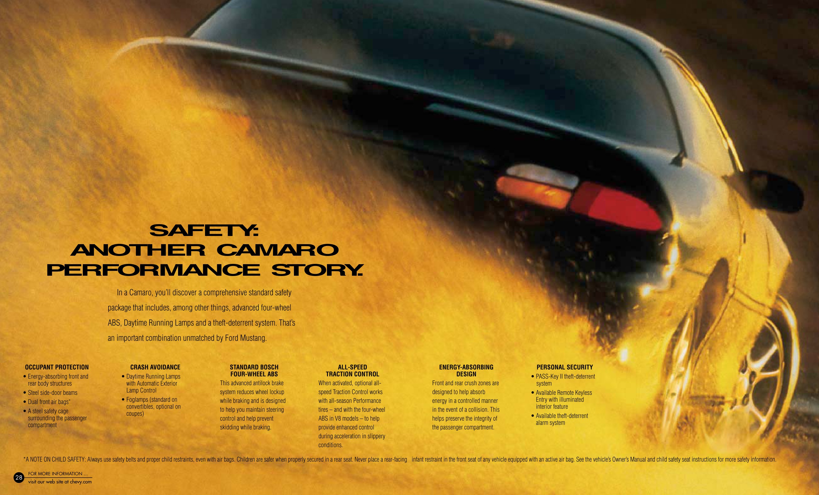 2002 Chev Camaro Brochure Page 11